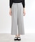 【手洗い可】ワイドストレートパンツ