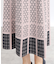 【WEB限定カラーあり／ウエスト紐調節／セットアップ可】ジャカードスカート