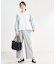 【E‐QUALITY／洗える】フルレングス丈ワイドストレートパンツ