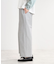 【E‐QUALITY／洗える】フルレングス丈ワイドストレートパンツ