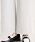 【E‐QUALITY／洗える】フルレングス丈ワイドストレートパンツ