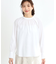 【R‐QUALITY／接触冷感／洗える】スタンドネックシャツブラウス
