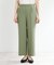 【マシンウォッシュ可／セットアップ可能】ストレートシルエットパンツ