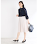 【夏SALE／手洗い可】ロングシルエットブラウス