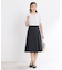 【洗える／セットアップ可】ドライタッチフレアスカート