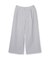 【E‐QUALITY／手洗い可】ワイドクロップドパンツ