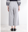 【E‐QUALITY／手洗い可】ワイドクロップドパンツ