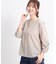 【夏SALE／E‐QUALITY／手洗い可】デザインスリーブブラウス