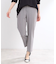 【WEB先行カラーあり／私のパンツ／撥水／マシンウォッシュ可／雨の日も安心】ベーシックパンツ