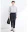【WEB先行カラーあり／私のパンツ／撥水／マシンウォッシュ可／雨の日も安心】ベーシックパンツ