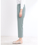 【WEB先行カラーあり／私のパンツ／撥水／マシンウォッシュ可／雨の日も安心】ベーシックパンツ