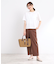 【UVカット／マシンウォッシュ可／セットアップ可／夏の通勤におすすめ】ドライタッチストレートパンツ