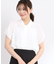 【夏SALE／接触冷感／マシンウォッシュ可／吸水速乾／セットアップ可】ボウタイブラウス