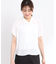 【夏SALE／接触冷感／マシンウォッシュ可／吸水速乾／セットアップ可】ボウタイブラウス