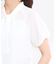 【夏SALE／接触冷感／マシンウォッシュ可／吸水速乾／セットアップ可】ボウタイブラウス