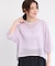 【夏SALE／E‐QUALITY／手洗い可】レーシーニット