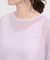 【夏SALE／E‐QUALITY／手洗い可】レーシーニット