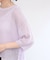 【夏SALE／E‐QUALITY／手洗い可】レーシーニット