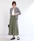 【夏SALE／E‐QUALITY／手洗い可】シアースカート
