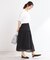 【マシンウォッシュ可】プリーツティアードスカート