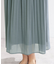 【マシンウォッシュ可】プリーツティアードスカート