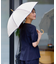 【晴雨兼用／紫外線遮蔽率99％以上／雨の日もおしゃれに◎】バンブーハンドル長傘