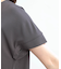 【E‐QUALITY】チュニック丈ロゴTシャツ
