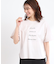 【UVカット／接触冷感／マシンウォッシュ可】ドルマンスリーブロゴTシャツ