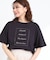 【UVカット／接触冷感／マシンウォッシュ可】ドルマンスリーブロゴTシャツ