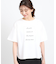 【UVカット／接触冷感／マシンウォッシュ可】ドルマンスリーブロゴTシャツ
