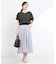 【E‐QUALITY】Vネックジャージカットソー