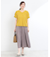 【E‐QUALITY】Vネックジャージカットソー