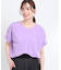 【E‐QUALITY】Vネックジャージカットソー