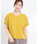 【E‐QUALITY】Vネックジャージカットソー