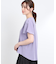 【E‐QUALITY】ドライタッチスキッパーネックブラウス