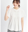【すっきり見え！長め丈／暑い季節に一枚で決まる◎】タックデティールブラウス