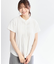 【すっきり見え！長め丈／暑い季節に一枚で決まる◎】タックデティールブラウス