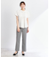 【すっきり見え！長め丈／暑い季節に一枚で決まる◎】タックデティールブラウス