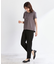 【私のパンツ／手洗い可】ベーシックテーパードパンツ