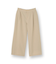 【E‐QUALITY／お腹・腰周りすっきり見え◎】ストレッチワイドクロップドパンツ