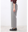 【撥水加工で裾が汚れにくい◎／ウエスト総ゴム】ワイドストレートパンツ
