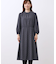 【きちんと見え／通勤／セレモニーにおすすめ◎】ドット×ダイヤ柄ワンピース