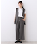 【E‐QUALITY／ウエスト総ゴム／セットアップ／単品使いOK◎】ベスト＋ストレートパンツセット