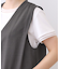 【E‐QUALITY／ウエスト総ゴム／セットアップ／単品使いOK◎】ベスト＋ストレートパンツセット