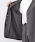【E‐QUALITY／ウエスト総ゴム／セットアップ／単品使いOK◎】ベスト＋ストレートパンツセット