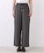 【E‐QUALITY／ウエスト総ゴム／セットアップ／単品使いOK◎】ベスト＋ストレートパンツセット