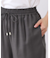 【E‐QUALITY／ウエスト総ゴム／セットアップ／単品使いOK◎】ベスト＋ストレートパンツセット