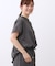 【E‐QUALITY／ウエスト総ゴム／セットアップ／単品使いOK◎】ブラウス＋ストレートパンツセット