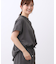 【E‐QUALITY／ウエスト総ゴム／セットアップ／単品使いOK◎】ブラウス＋ストレートパンツセット