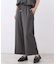 【E‐QUALITY／ウエスト総ゴム／セットアップ／単品使いOK◎】ブラウス＋ストレートパンツセット